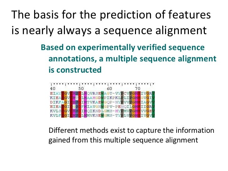 BITS: Basics of sequence analysis