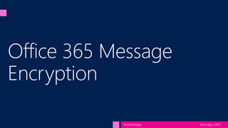 tech.days 2015#mstechdays
 