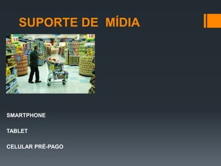 SUPORTE DE MÍDIA




SMARTPHONE

TABLET

CELULAR PRÉ-PAGO
 