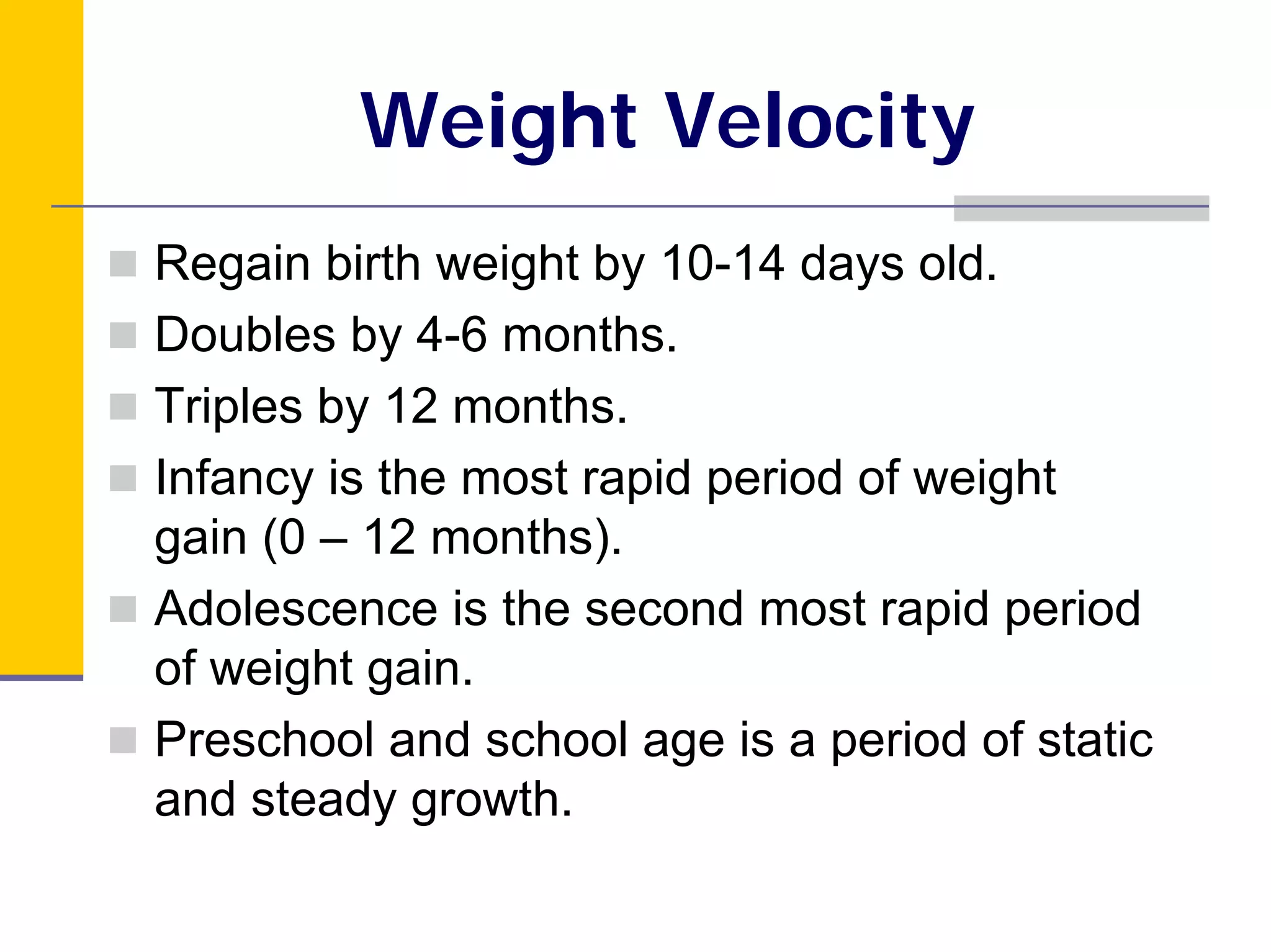 Module 3: Pediatric Nutritional Assessment | PDF