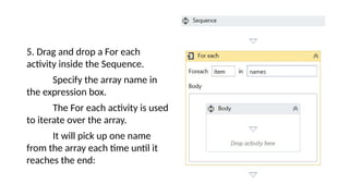 mod3part2 of robotic process automation design | PPTX
