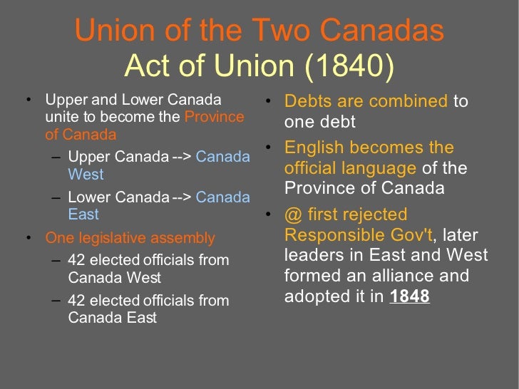 History of Quebec and Canada Module 4