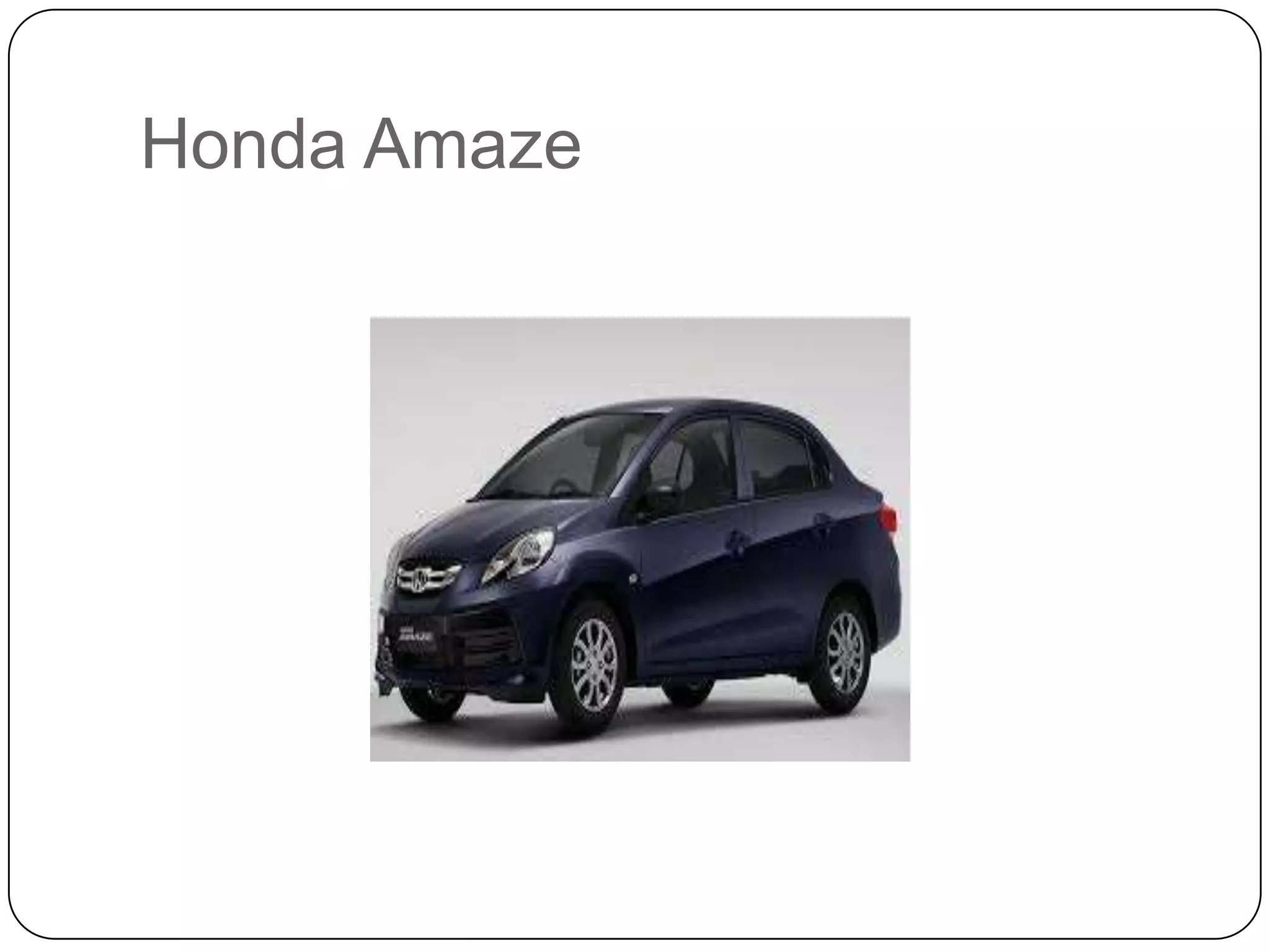 Honda Amaze

 
