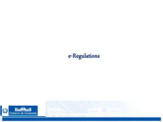 CONFIDENCIAL 4949
e-Regulations
 