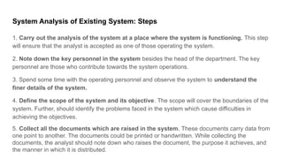 Systems Analysis Scope Comprehensive System Analysis and Design for Effective MIS Development ...