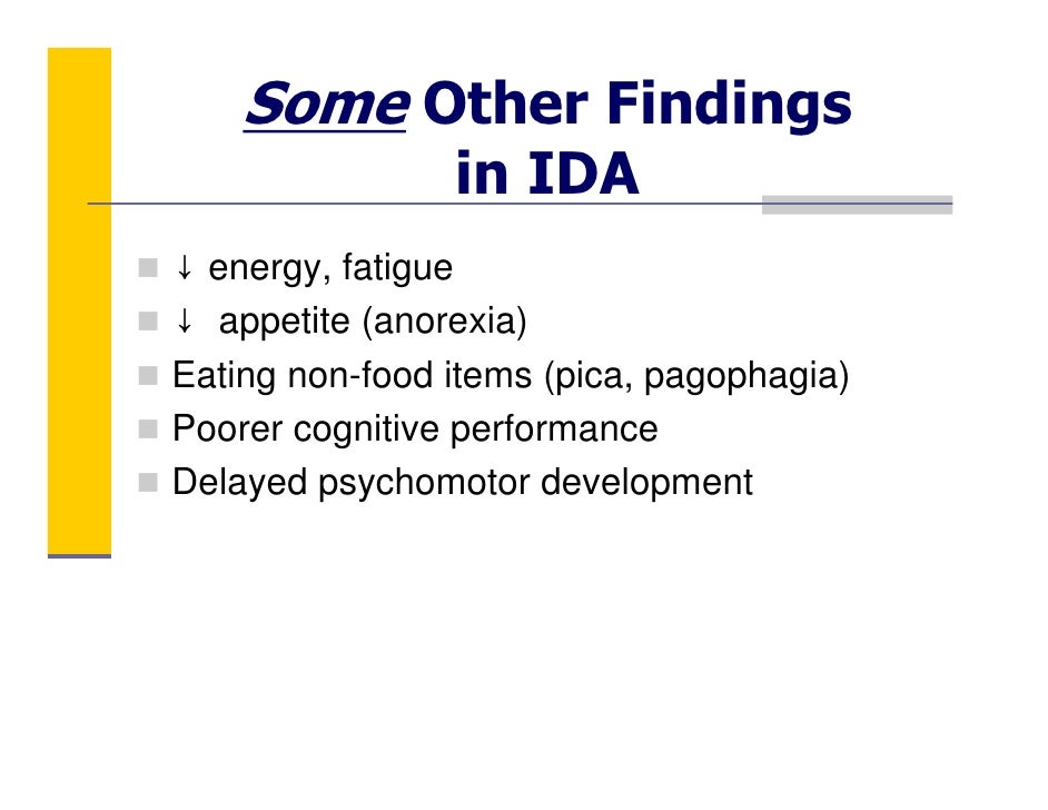 Iron Deficiency That Results In Eating Non Food Items Iron Deficiency That Results In Eating Non Food Items