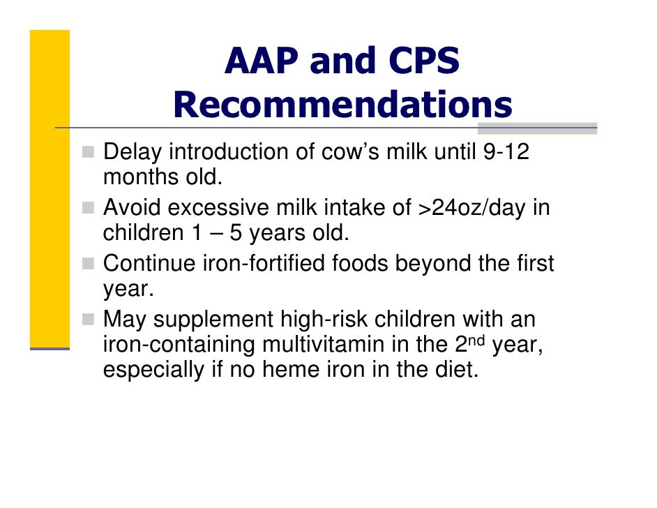 12-Month-Old Child With Iron-Deficiency Anemia Diet - deviltoday