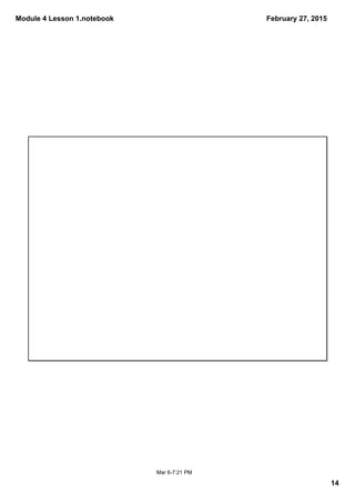 Mod 4 lesson 1 | PDF