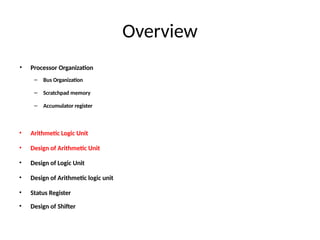 Mod 5-Design of Arithmetic logic unit.pptx