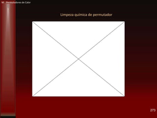 Limpeza química de permutador
273
M Permutadores de Calor
 