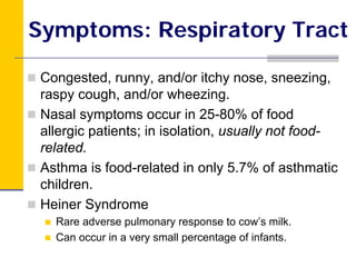 Food Raspy Module 5: Food Allergies and Intolerances | PDF