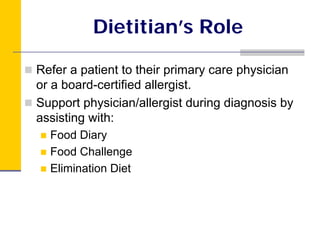 Module 5: Food Allergies and Intolerances | PDF