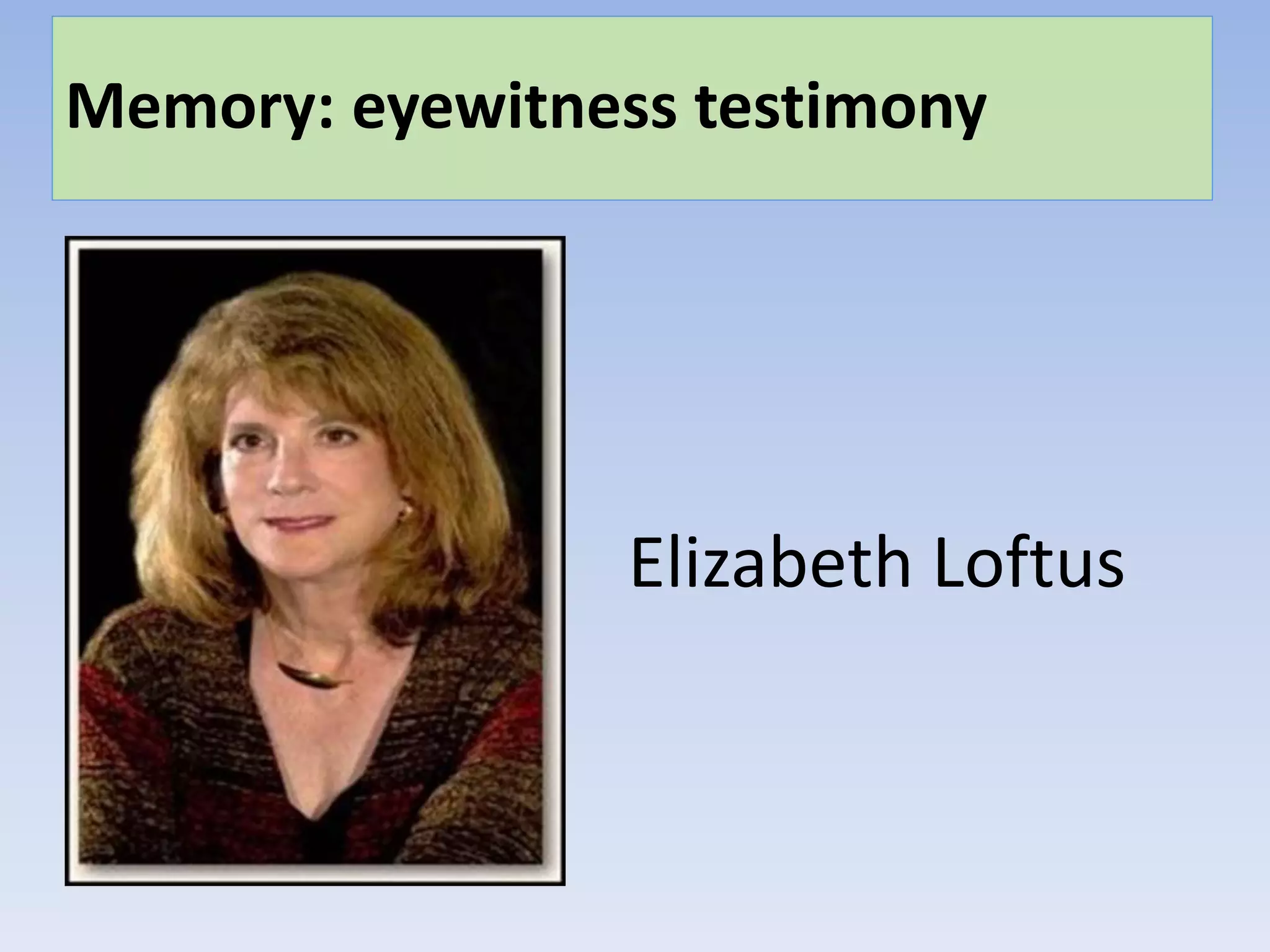 Is Eyewitness Testimony Reliable? The Science Will Surprise You - h09xfnd