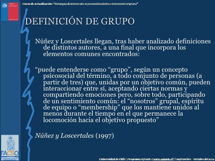 Técnicas de Formación de Grupos