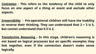 MOD 8 Brain Cells Region Theories of cognitive development (Piaget ...