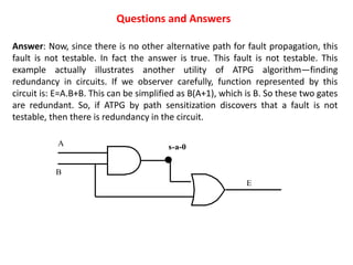 Introduction to Automatic Test Pattern Generation | PDF