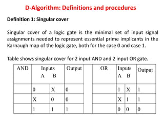 Introduction to Automatic Test Pattern Generation | PDF