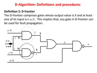 Introduction to Automatic Test Pattern Generation | PDF