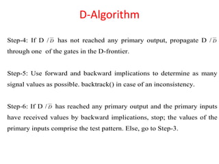 Introduction to Automatic Test Pattern Generation | PDF