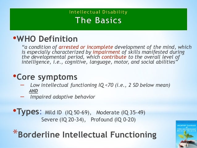 View Intellectual Disability Examples PNG
