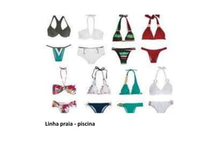 Linha praia - piscina
 
