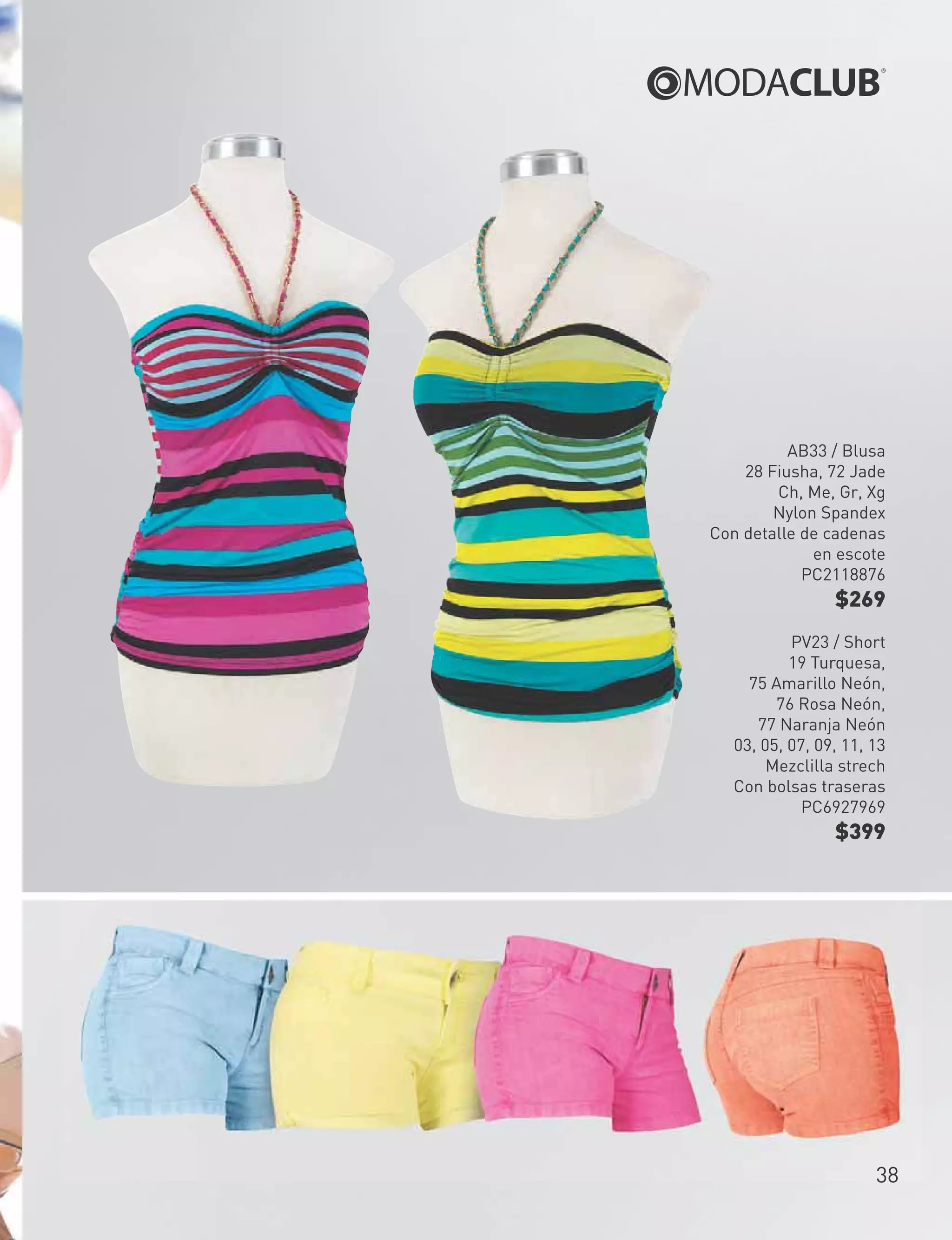 ModaClub 2013 Catalogo ropa de mujer, primavera verano (zuria vega ...