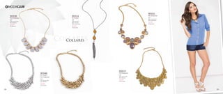 CollaCollallallares
24 25
WH20
90 Dorado
Ut
95% aleación
5% hierro
$239
PC3016711
WH14
91 Plata
Ut
70% hierro
20% resina
10% aleación
$219
PC0115301
WH21
90 Dorado
Ut
80% aleación
20% acrílico
$219
PC2015351
WH19
90 Dorado
Ut
95% aleación
5% hierro
$239
PC1116701
WH40
91 Plata,
90 Dorado
Ut
95% aleación
5% hierro
$229
PC1516041
 