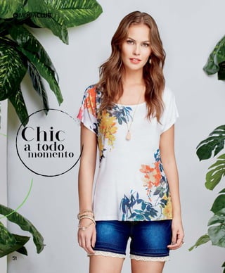 Chic
a todo
momento
51
 