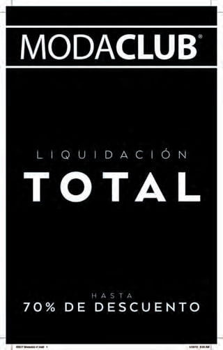 ModaClub Primavera Verano 2015 Liquidacion Total Volumen 1