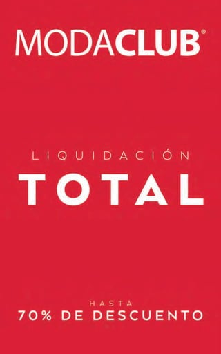 ModaClub Primavera Verano 2015 Liquidacion Total Volumen 2