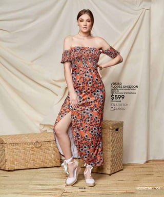 1062 0 2 0
V01250
FLORES SHEDRON
Vestido estampado largo
CH-M-G
94% Poliéster 6% Elastano
$599PC8746148
 