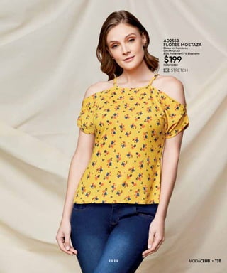 1282 0 2 0
A02553
FLORES MOSTAZA
Blusa sin hombros
CH-M-G-XG
83% Poliéster 17% Elastano
$199PC5815332
 