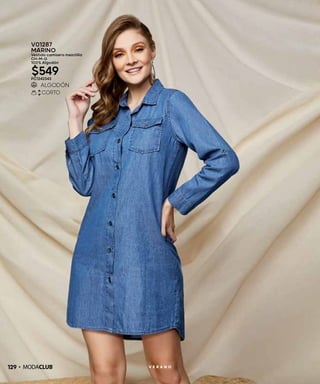 129 V E R A N O
V01287
MARINO
Vestido camisero mezclilla
CH-M-G
100% Algodón
$549PC1242343
 