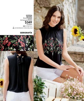 SERIGRAFÍA
1562 0 2 0
A02506
NEGRO
Blusa estampada
CH-M-G
96% Rayón 4% Elastano
$349PC3326973
 