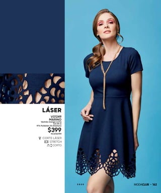 LÁSER
1622 0 2 0
V01249
MARINO
Vestido manga corta
CH-M-G
97% Poliéster 3% Elastano
$399PC3730799
 