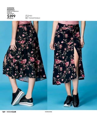 169 V E R A N O
Q00252
MARINO
Falda con abertura
CH-M-G
100% Rayón
$399PC4730737
 