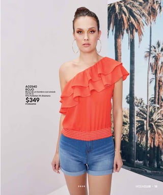 182 0 2 0
A02540
ROJO
Blusa de un hombro con smock
CH-M-G
97% Poliéster 3% Elastano
$349PC8526934
 