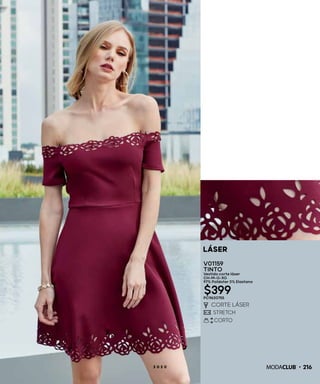 LÁSER
2162 0 2 0
V01159
TINTO
Vestido corte láser
CH-M-G-XG
97% Poliéster 3% Elastano
$399PC9630755
 