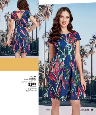 542 0 2 0
V01268
MARINO
Vestido manga corta
CH-M-G
95% Poliéster 5% Elastano
$299PC7823071
 