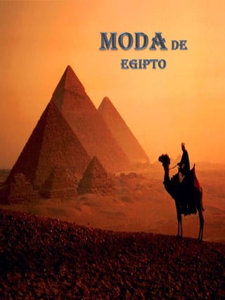 MODA DE EGIPTO 