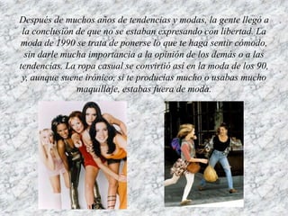 Moda de los 60- 70- 80- 90