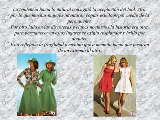 Moda de los 60- 70- 80- 90