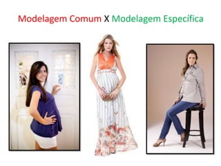 Modelagem Comum X Modelagem Específica
 