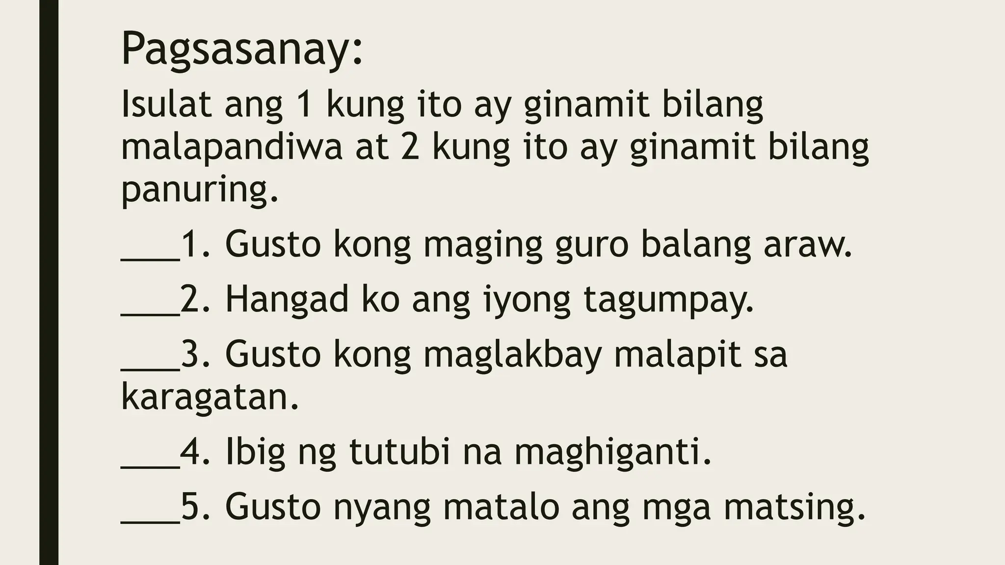 Modal aralin sa Filipino 9.................. | PPTX