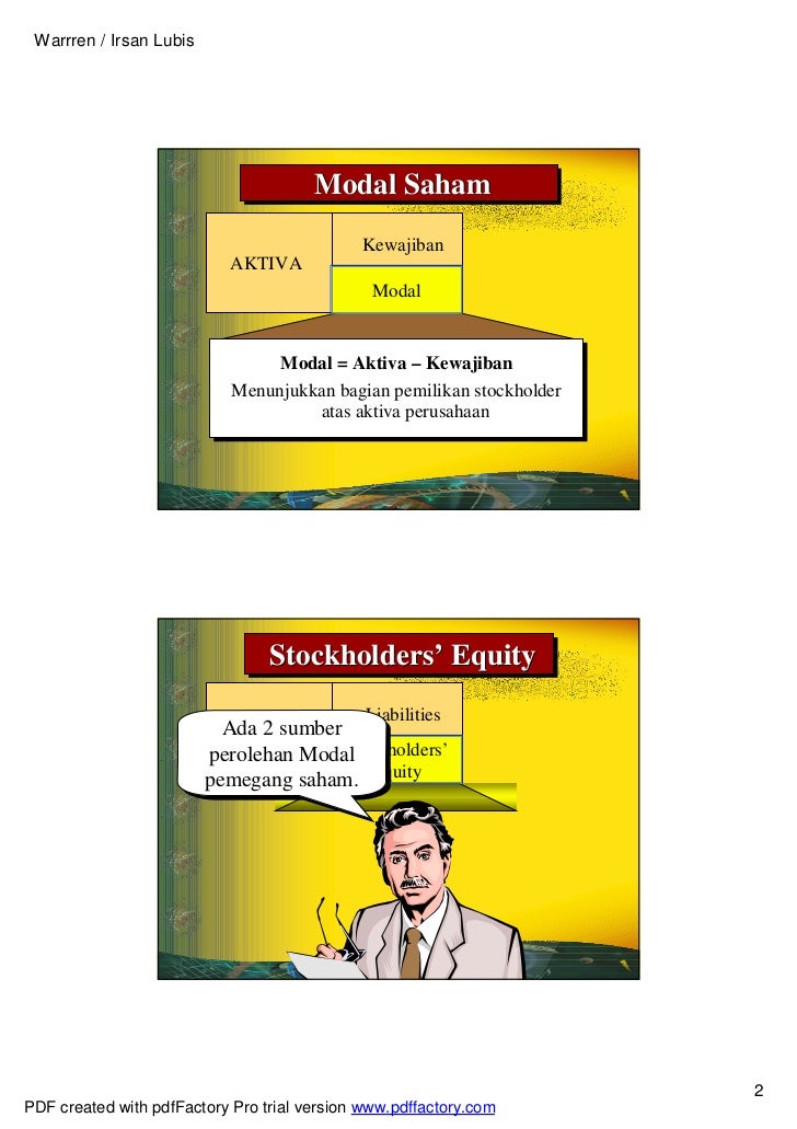 Modal Saham Stock Capital