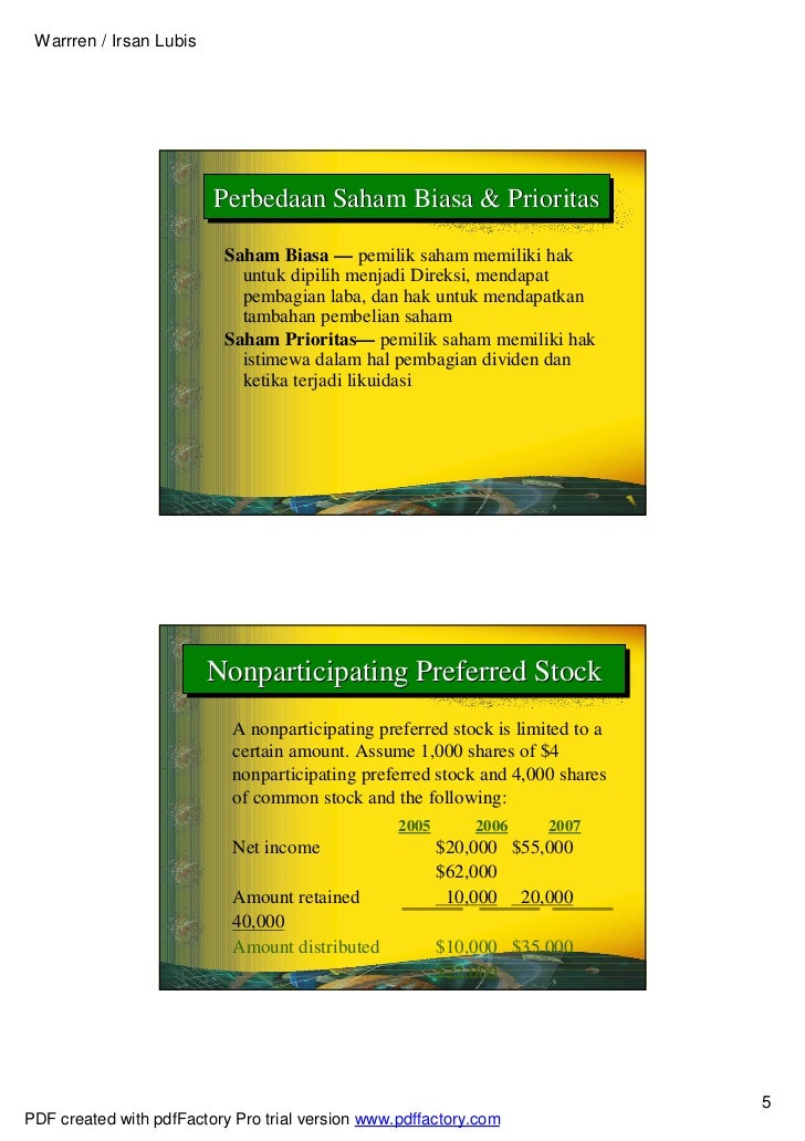 Modal Saham Stock Capital