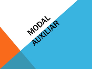 Modal auxiliar 301