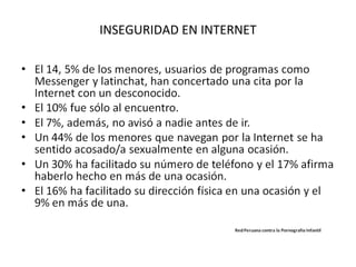 INSEGURIDAD EN INTERNET 