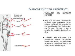 Modalidades del Estilo Barroco en México: Características y Ejemplos | PPTX