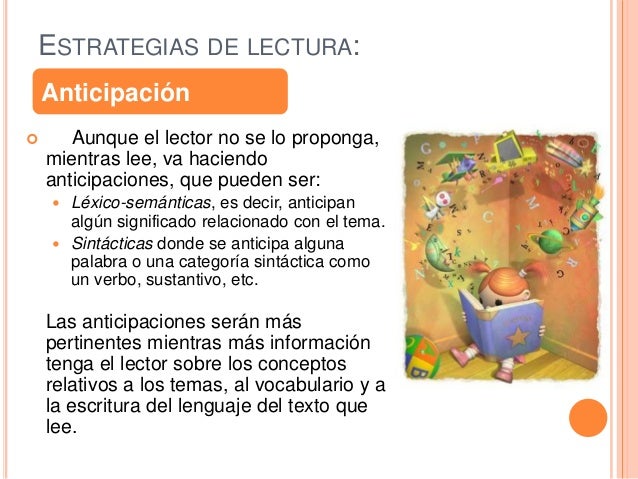 Modalidades y estrategias de lectura